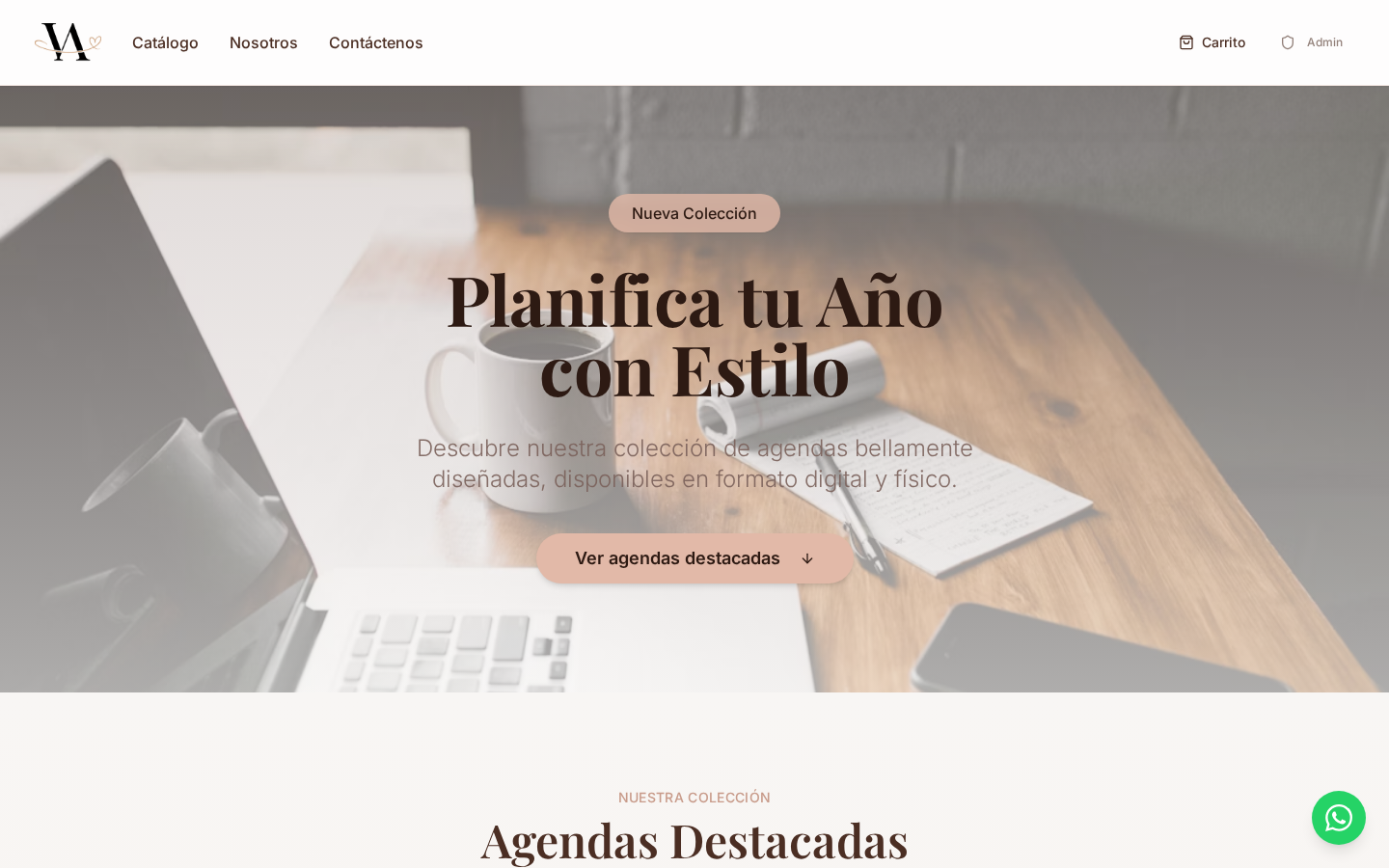 Vivi con Amor y Arte — Tienda de Agendas Personalizadas